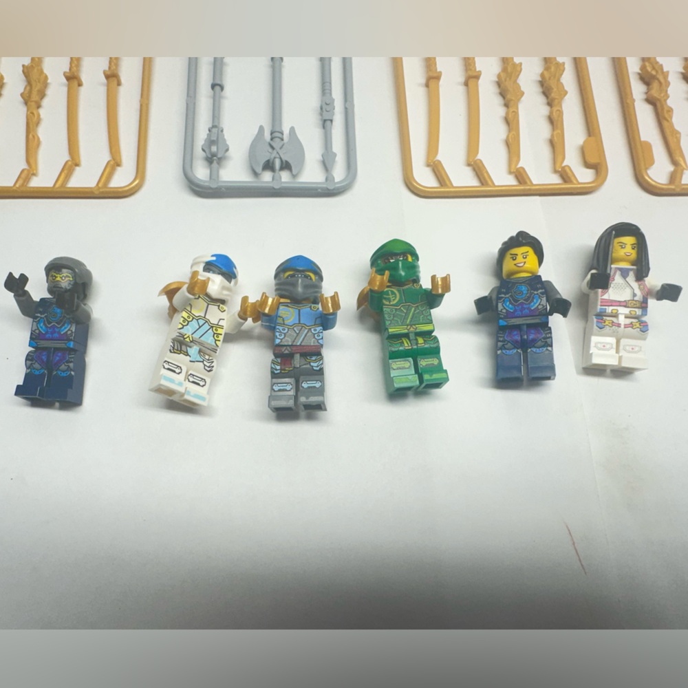 Ninjago Minifigure Lot w/ Weapons 12 Figures Ninja Action Fighter Set BRAND NEW - Picture 4 of 5
